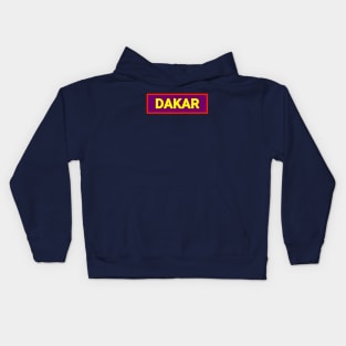 Dakar - J'aime ma ville Kids Hoodie